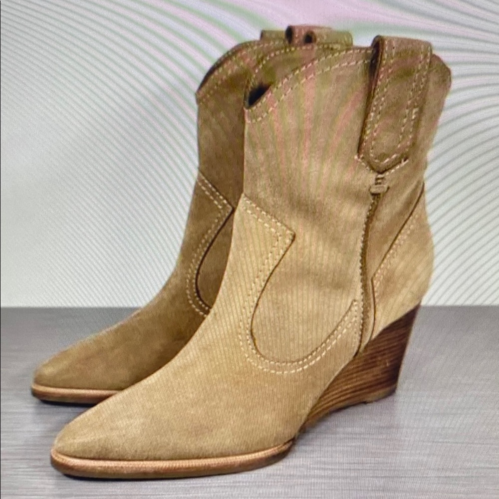 Stylish Tan Ankle Boots